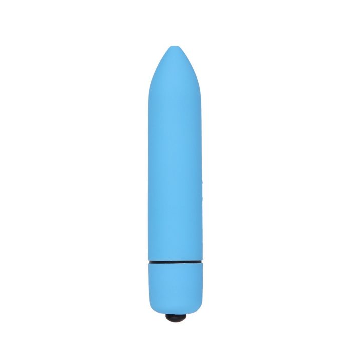mini vibrator glont albastru