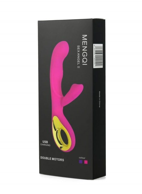 Vibrator Rabbit roz stimuleaza clitoristul si punctului G, cod GSV-07