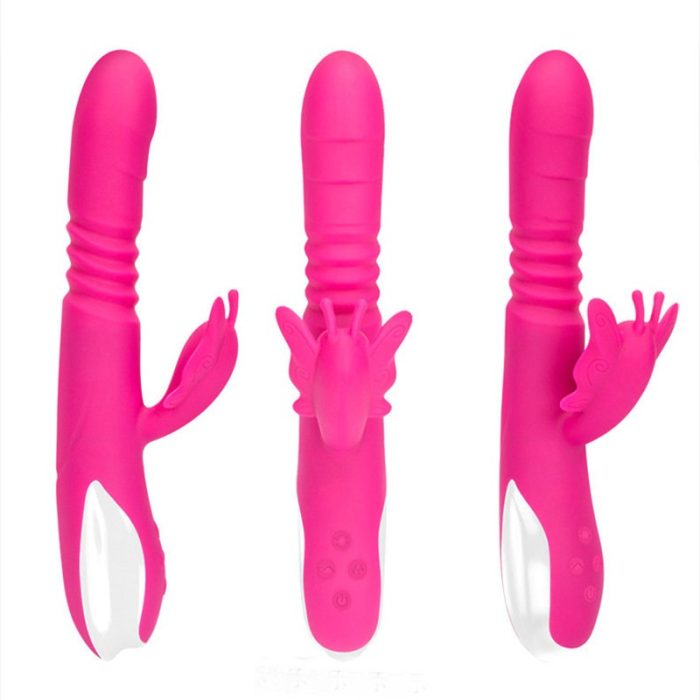 Vibrator cu stimul pentru clitorist