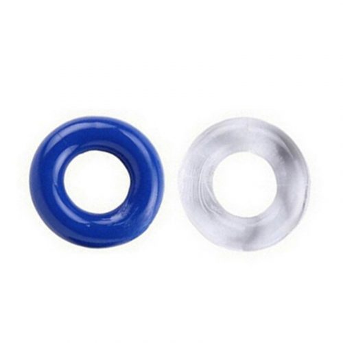 Inel pentru penis silicon, albastru, cod produs pr-13-l