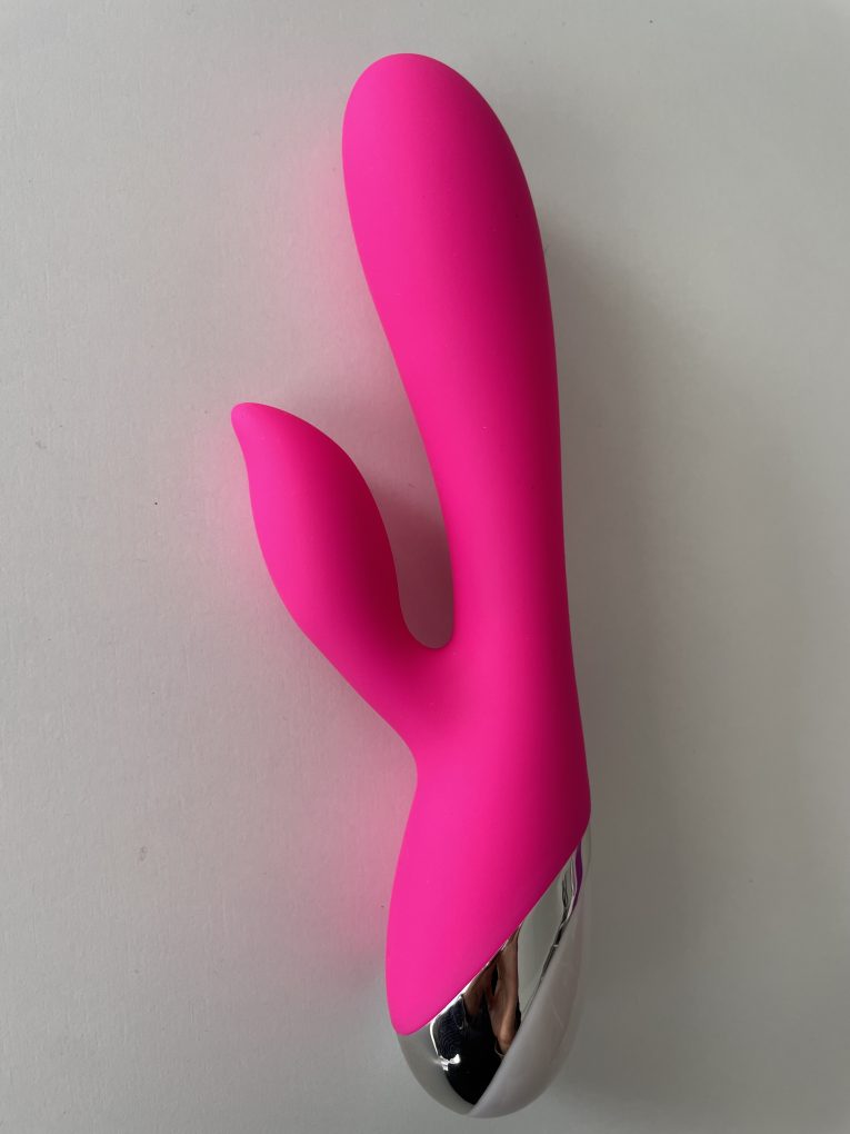vibrator rabit roz 20 cm cu acumulatori, sexshop iasi