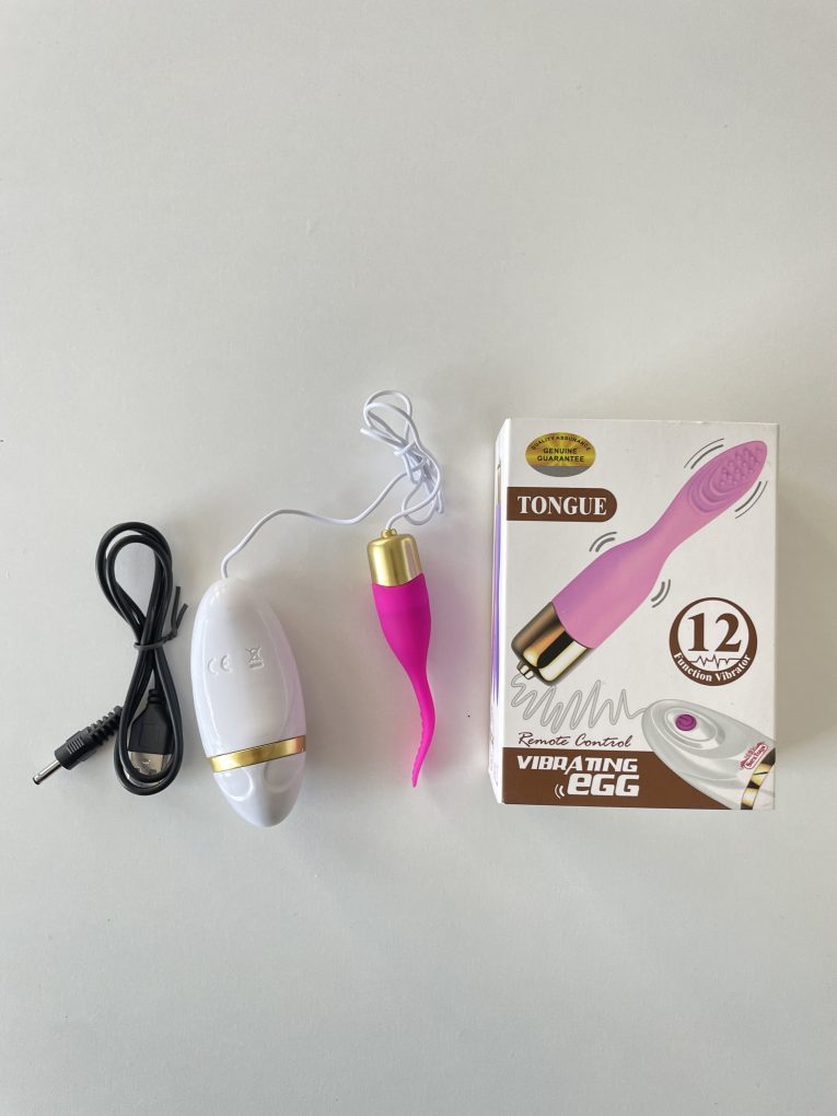 Vibrator cu limbă și control cu fir – 12 moduri pentru plăcere intensă