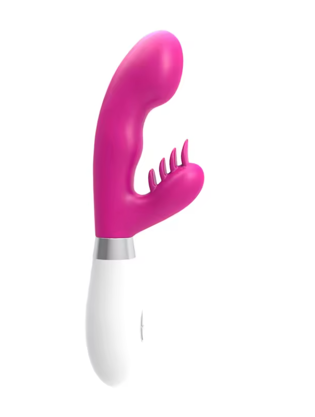 Vibrator pentru punctul G 21cm, Xocco, roz, cod produs GSV-09-A